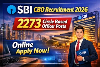 SBI CBO Recruitment 2026 – 2273 Circle Based Officer Posts | Apply Online | Last Date 18 February 2026