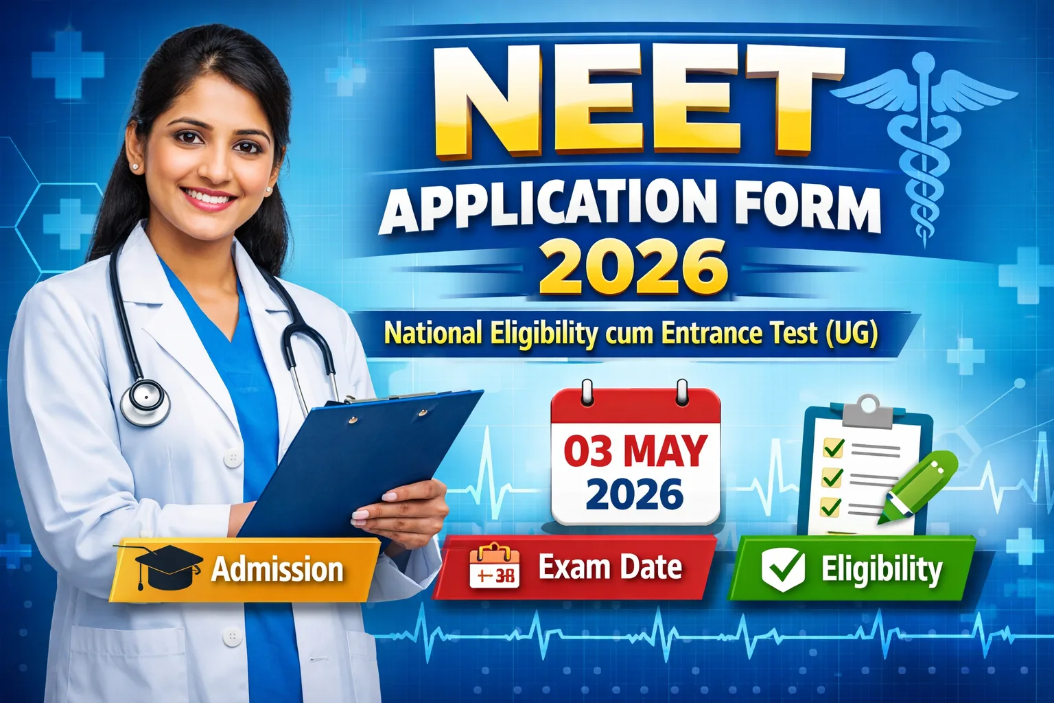 NEET Application Form 2026 – Online Apply, Eligibility, Fees & Exam Date | Last Date 08 March (Assamese Version)