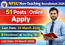 NFSU Non-Teaching Recruitment 2026 – 51 Post, Online Apply