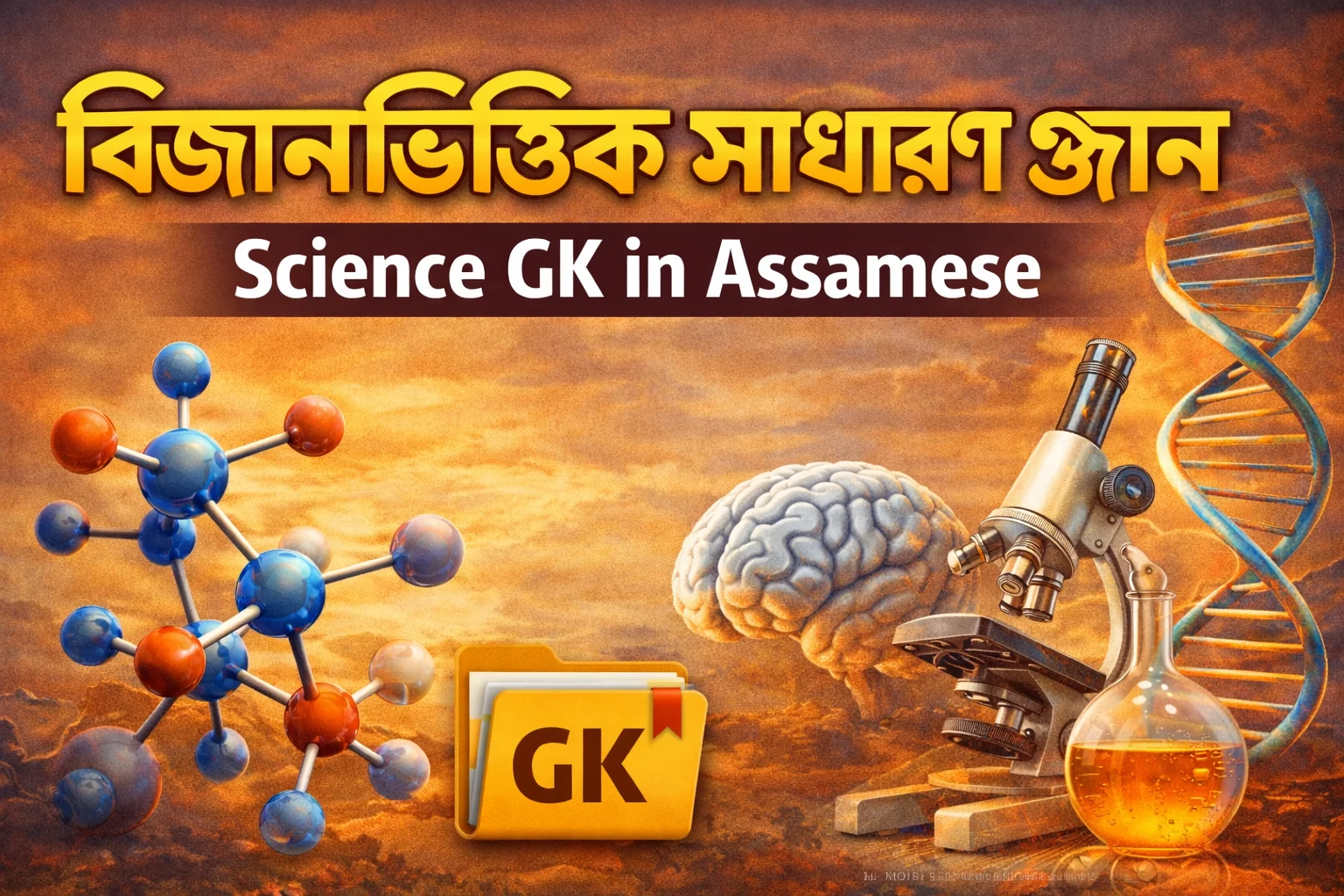 বিজ্ঞানভিত্তিক সাধাৰণ জ্ঞান (Science GK) in Assamese – 200+ Important Questions & Answers
