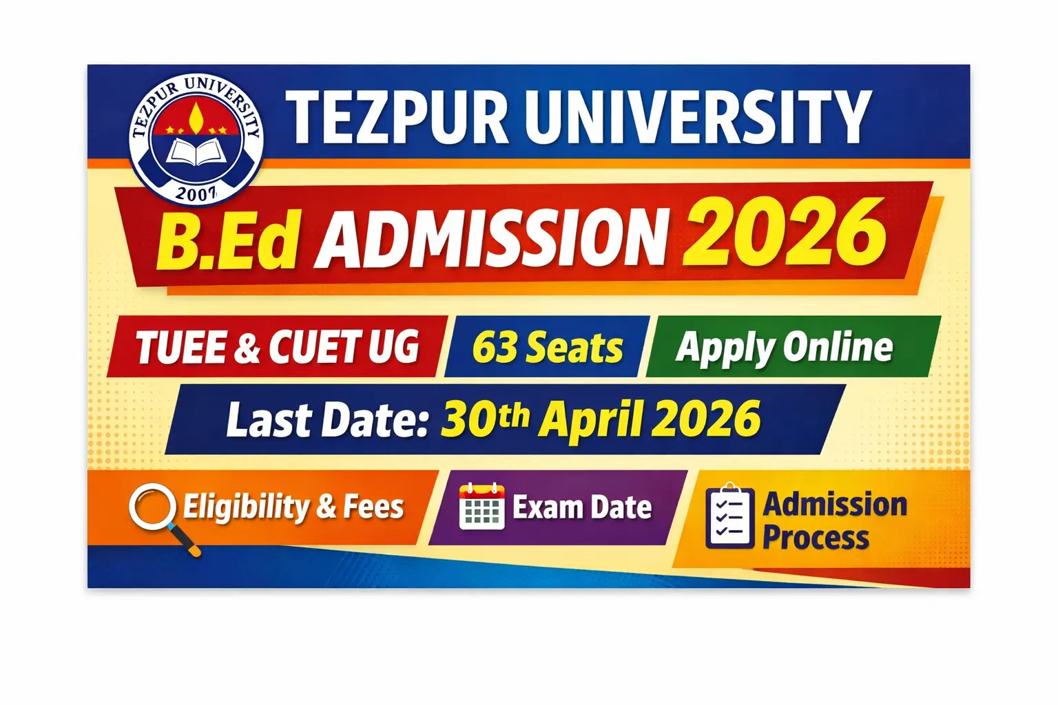 tezpur-university-bed-admission-2026