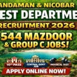 Andaman & Nicobar Forest Recruitment 2026 – 544 Mazdoor Vacancy | Apply Online