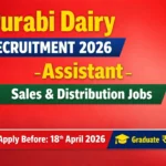 Purabi Dairy Recruitment 2026 – Assistant Sales & Distribution Apply Online